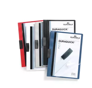 Klämmapp DURAQUICK® 20 A4 – Mörkblå