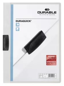 Klämmapp DURAQUICK® 20 A4 – Vit