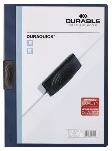 Klämmapp DURAQUICK® 20 A4 – Mörkblå