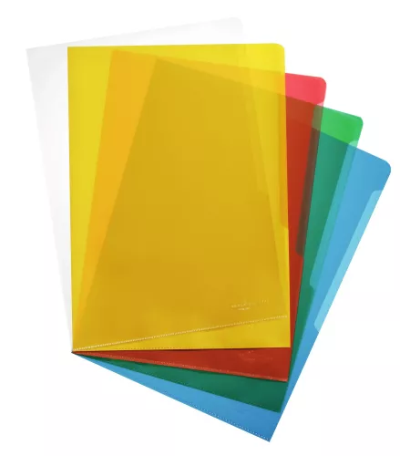Plastmapp STANDARD A4 PP 100 st – Mix