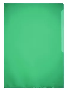 Plastmapp STANDARD A4 PP 100 st – Grön