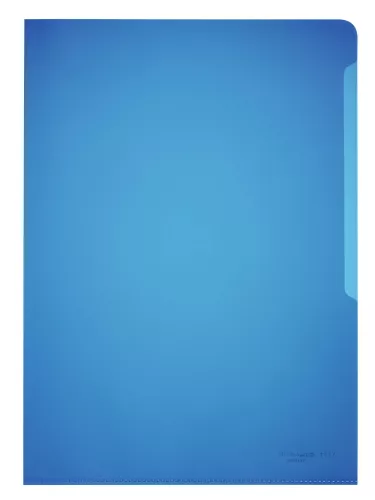 Plastmapp STANDARD A4 PP 100 st – Blå