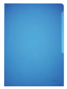 Plastmapp STANDARD A4 PP 100 st – Blå