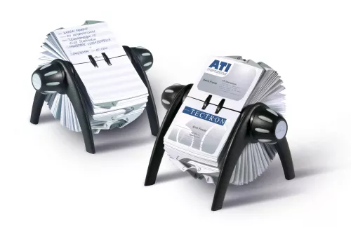 Adresskortssnurra TELINDEX® FLIP VEGAS – Svart