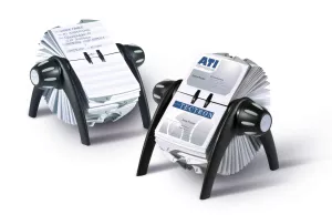 Adresskortssnurra TELINDEX® FLIP VEGAS – Svart