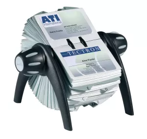 Visitkortssnurra VISIFIX®FLIP VEGAS – Svart