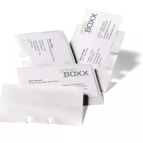 Plastfickor till visitkortshållare  VISIFIX® FLIP/DESK