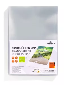 Plastmapp STANDARD A4 rPP 100 st