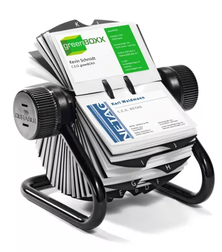 Visitkortssnurra VISIFIX® – Svart