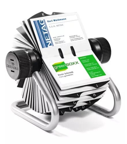 Visitkortssnurra VISIFIX® – Silver