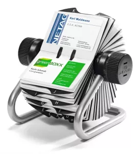 Visitkortssnurra VISIFIX® – Silver