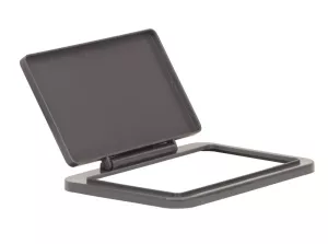 Kant sopssäckhållare lock