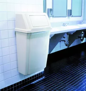 mijö badrum vit behållare