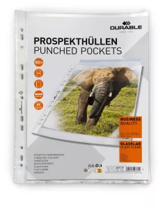 Plastficka för pärm BUSINESS A4 PP 100 st/påse