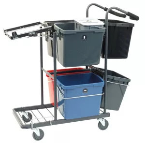 Activa Källsorteringsvagn Flex – flexibel och robust vagn för effektiv avfallshantering och källsortering i offentliga miljöer