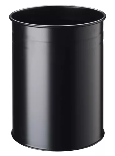 Papperskorg metall rund 15 liter