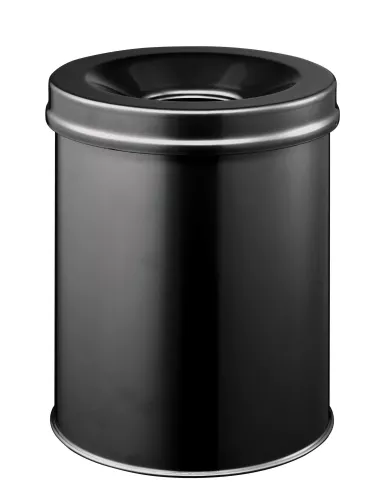 Papperskorg SAFE 15 – Svart