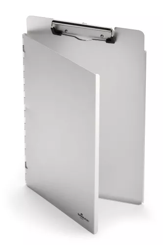 Skrivplatta aluminium med omslag  A4