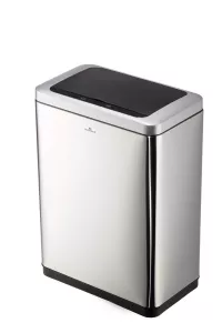Papperskorg med sensor NO TOUCH DUO 2x20L