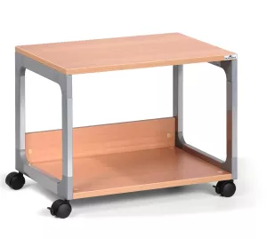 Förvaringshurts SYSTEM MULTI 48 – Bok/Metallic Silver