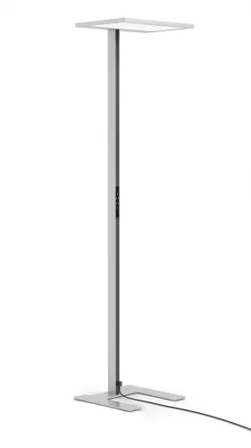 Golvlampa LUCTRA® VITAWORK® UP 17 EU – Silver/Svart