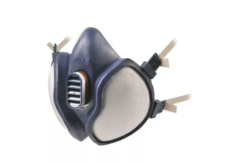 3M halvmask A1P2 4251 – andningsskydd med inbyggda filter för skydd mot gaser och partiklar