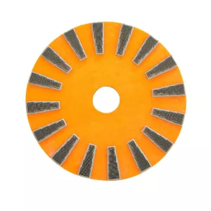 3M Diamond Floor Brush rondell 17" 3000-serien – finpolerande rondell för högglansfinish på sten- och betonggolv utan kemikalier