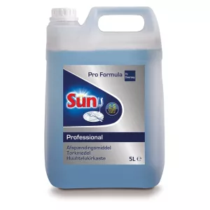 Sun Pro Formula Rinse Aid 5L – professionellt spolglansmedel för skinande resultat i diskmaskin, snabb torkning utan ränder