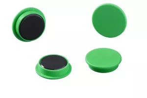 Magnet 21mm 20st/frp – Grön