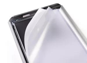 Snäppram aluminium A5 – Silver