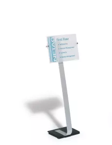 CRYSTAL SIGN STAND A3
