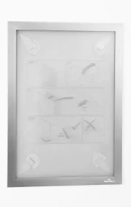 Inforam DURAFRAME® WALLPAPER A4 – Silver