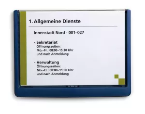 CLICK SIGN 210x148,5  (A5)  – Blå