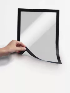 Magnetram DURAFRAME® MAGNETIC A4 konsumentfrp – Svart