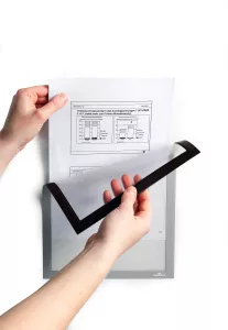 Magnetram DURAFRAME® MAGNETIC A4 konsumentfrp – Silver