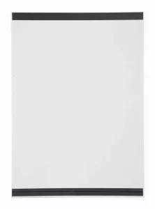 Magnetisk plastficka A4