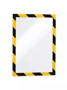 Inforam självhäftande DURAFRAME® SECURITY A4 – Gul/Svart