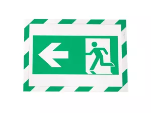 Inforam självhäftande DURAFRAME® SECURITY A4 – Grön/Vit