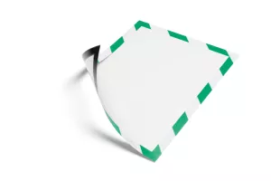Magnetram DURAFRAME® MAGNETIC SECURITY A4 – Grön/Vit