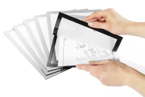 Magnetram DURAFRAME® MAGNETIC PLUS A4 – Silver