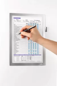 Magnetram DURAFRAME® MAGNETIC NOTE A4 – Silver