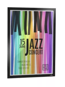 Inforam DURAFRAME® POSTER A2 – Svart