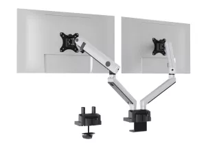 Skärmstativ SELECT PLUS 2 skärmar, bordsfäste