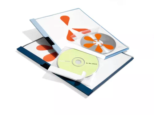 Självhäftande ficka CD / DVD FIX