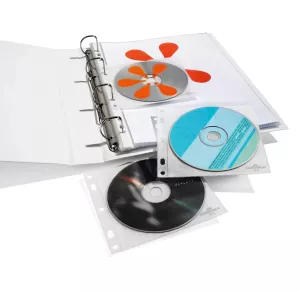 CD/DVD ficka hålad