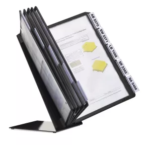 Blädderpanelsystem VARIO® TABLE 10 – Svart