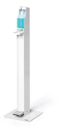 Dispenserhållare golv, med fotpedal