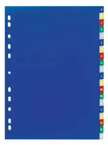 Register pp 20 flikar med tryck A-Z
