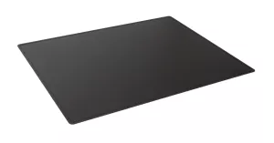 Skrivbordsunderlägg 53x40 präglad dekorkant PP – Svart