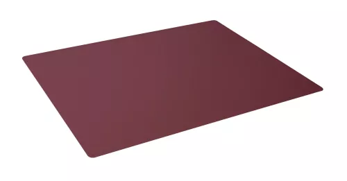 Skrivbordsunderlägg 53x40 präglad dekorkant PP – Röd